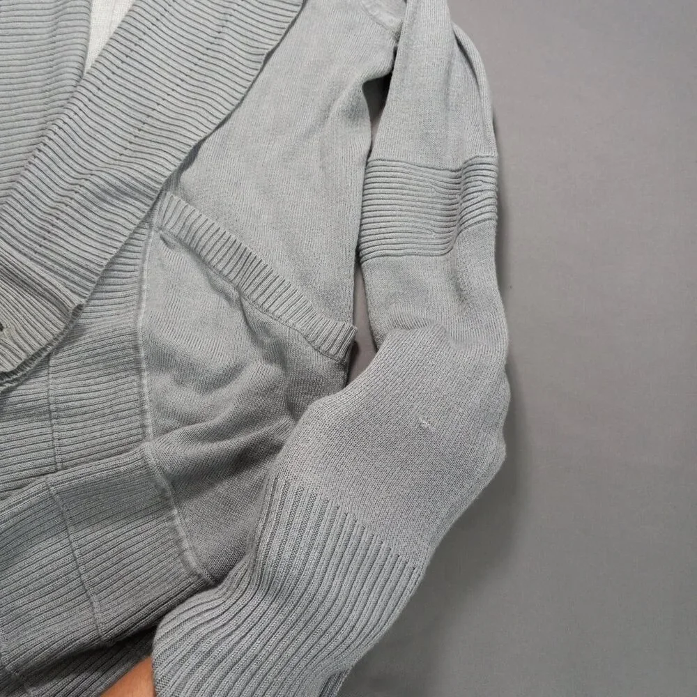 Lululemon Wrap It Up Sweater Gray Size 4‎ - Picture 8 of 17